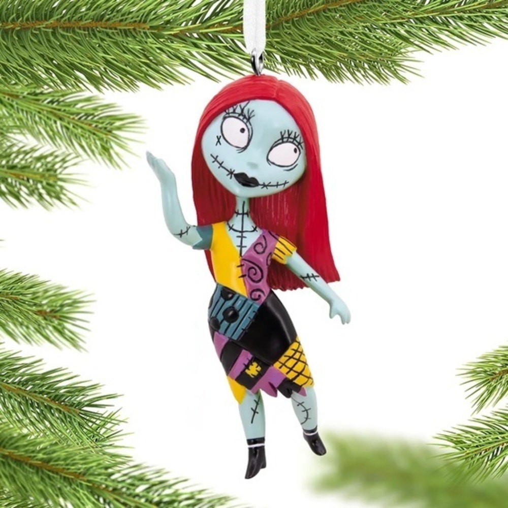 Hallmark Disney The Nightmare Before Christmas Sally Resin Hanging Ornament NEW